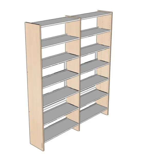SMÅLAND HYLLEN ENKELTSIDIG H210cm - Bilde 2