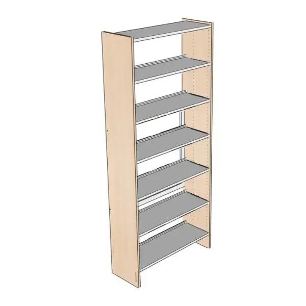 SMÅLAND HYLLEN ENKELTSIDIG H210cm