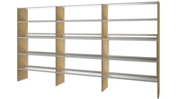 SMÅLAND HYLLEN ENKELTSIDIG H:153cm - Bilde 4