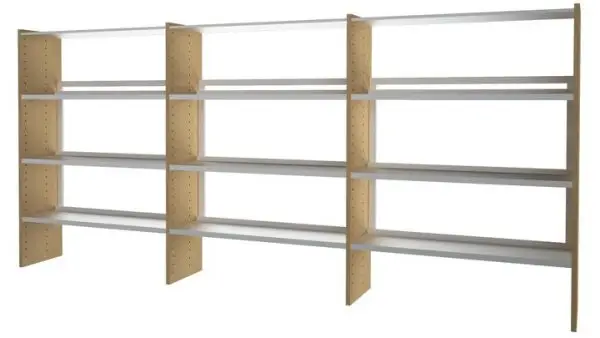 SMÅLAND HYLLEN ENKELTSIDIG H:124cm - Bilde 4