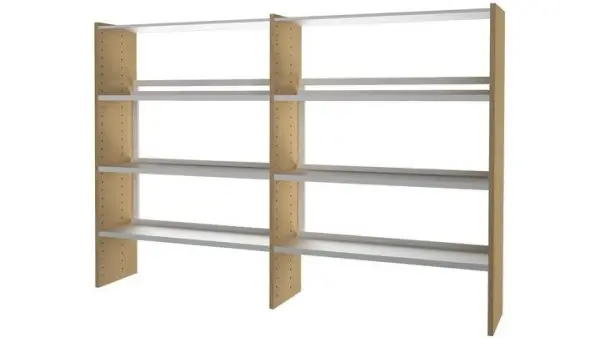 SMÅLAND HYLLEN ENKELTSIDIG H:124cm - Bilde 6