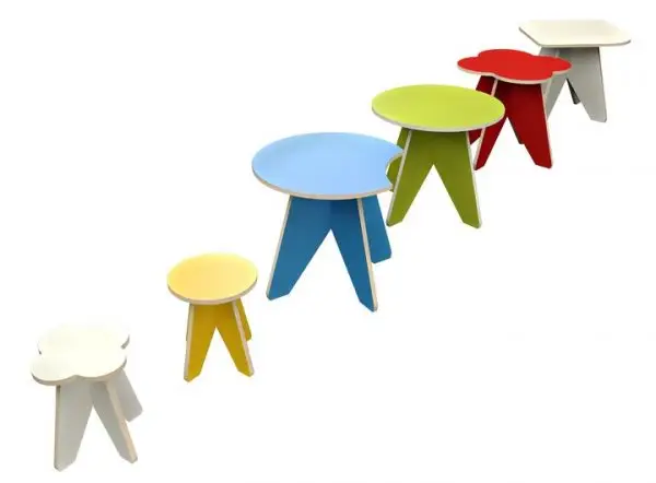 SKOGEN BARNEMØBLER - STOL - 2 - Pack - Bilde 3