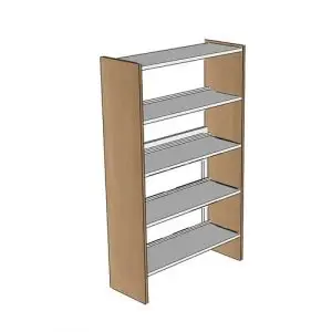 Rondus Hylle Enkeltsidig 153cm